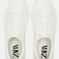 Zara White Sneakers