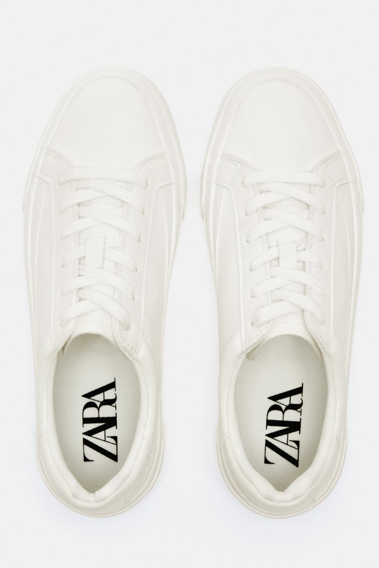 Zara White Sneakers