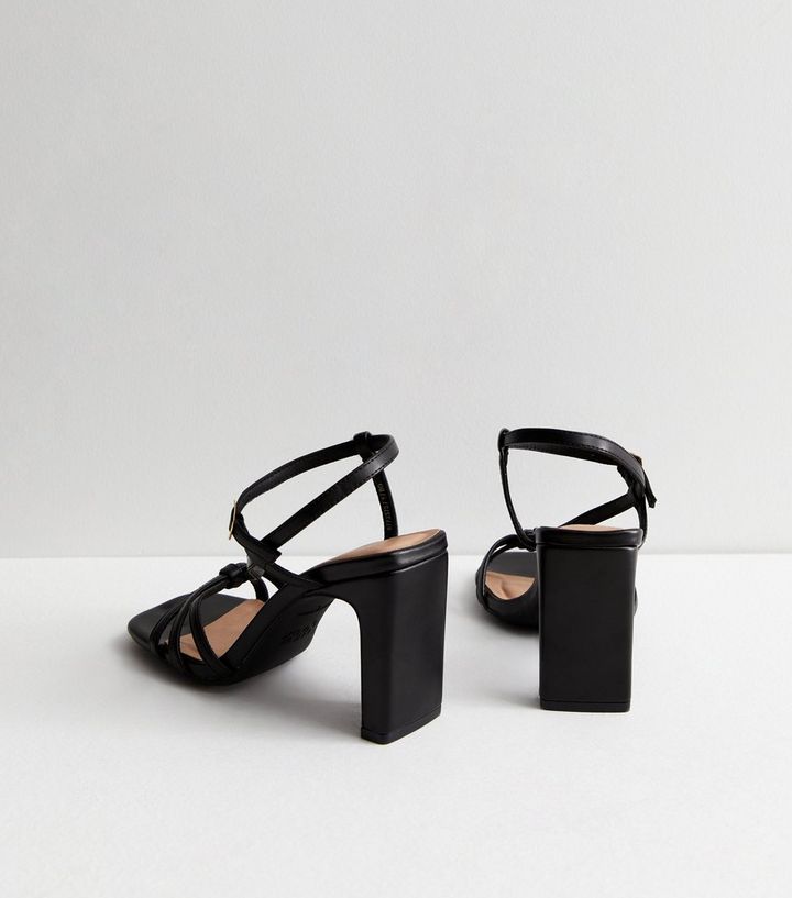 Newlook Black Assymetric Heel