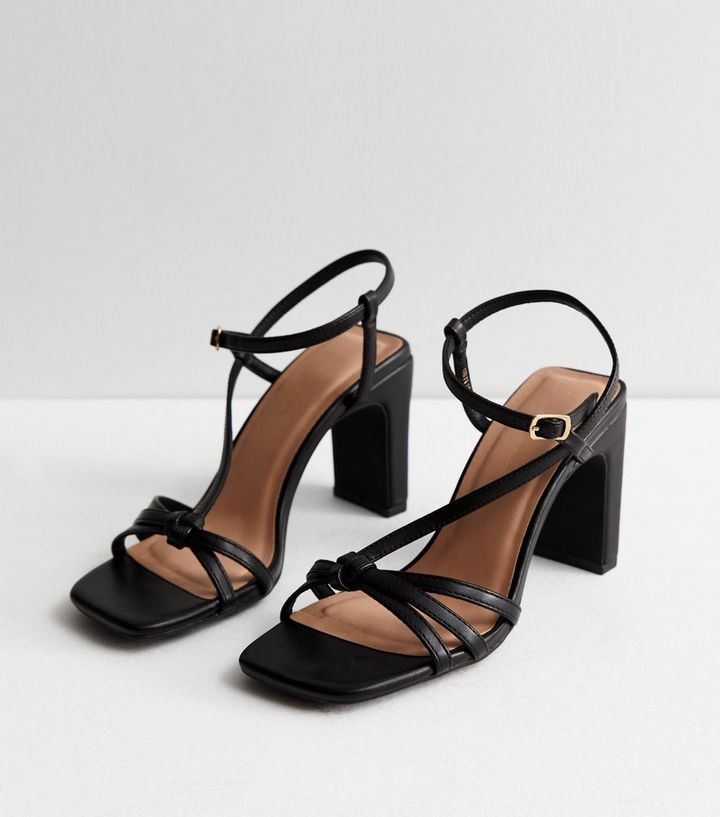 Newlook Black Assymetric Heel