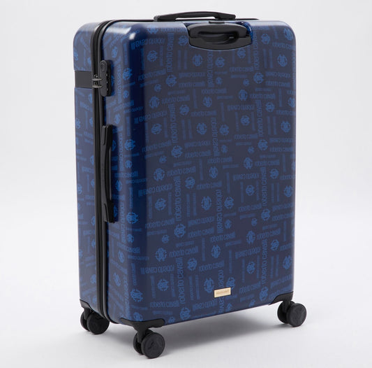 Roberto Cavalli Navy Suitcase