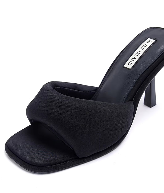 Riverisland Black Mule