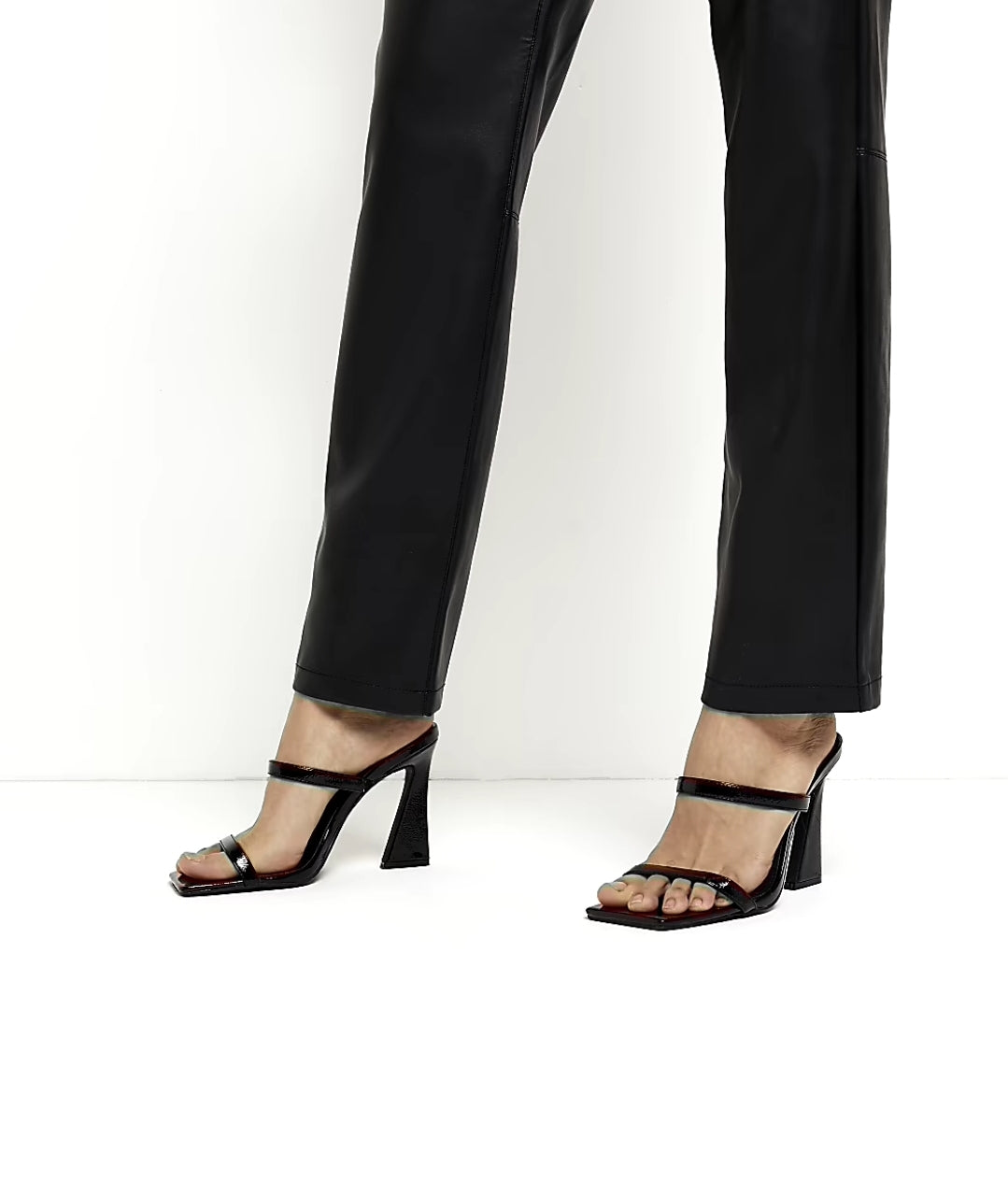 Riverisland Black Mule