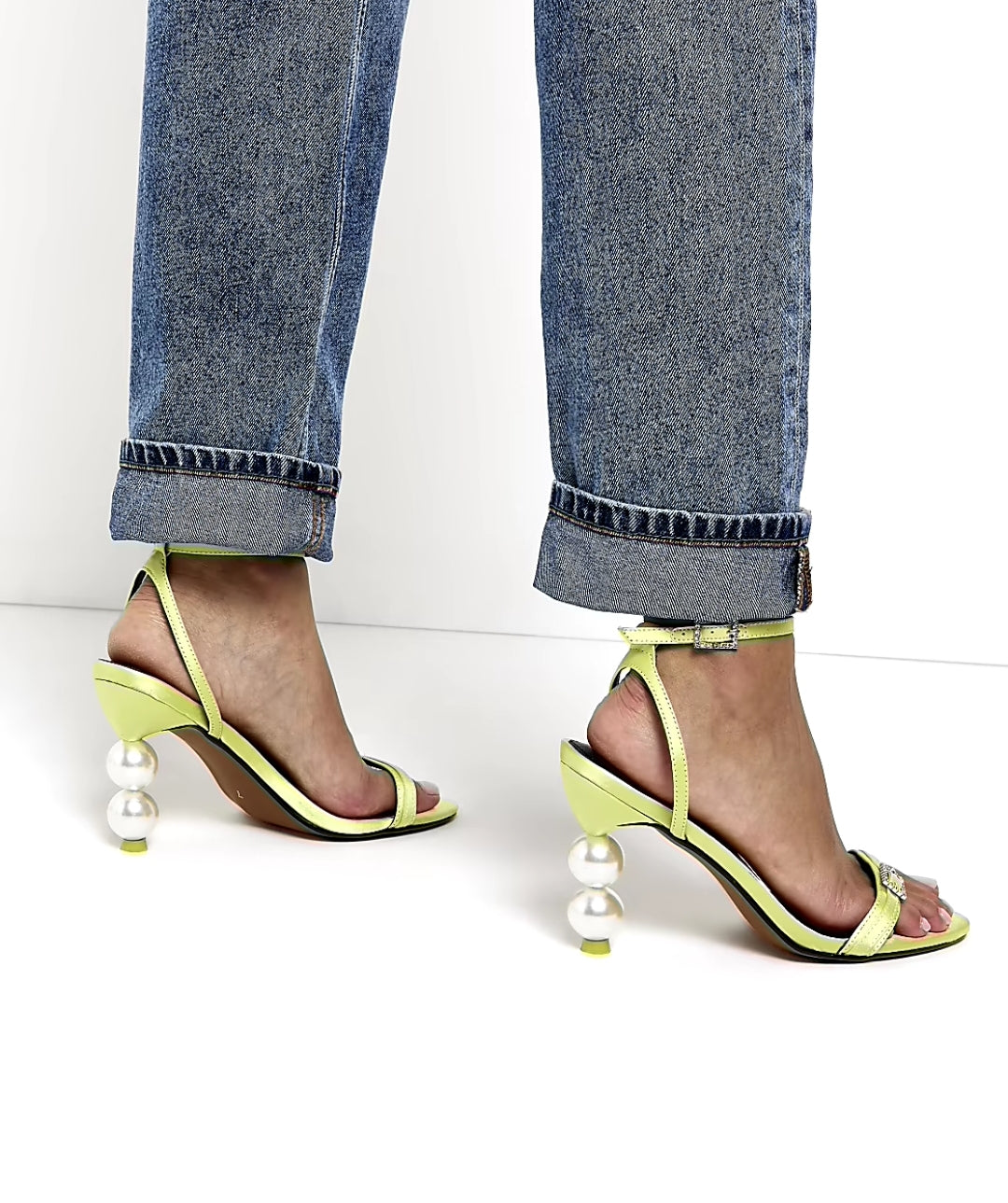 Riverisland Pearl Heel Sandals