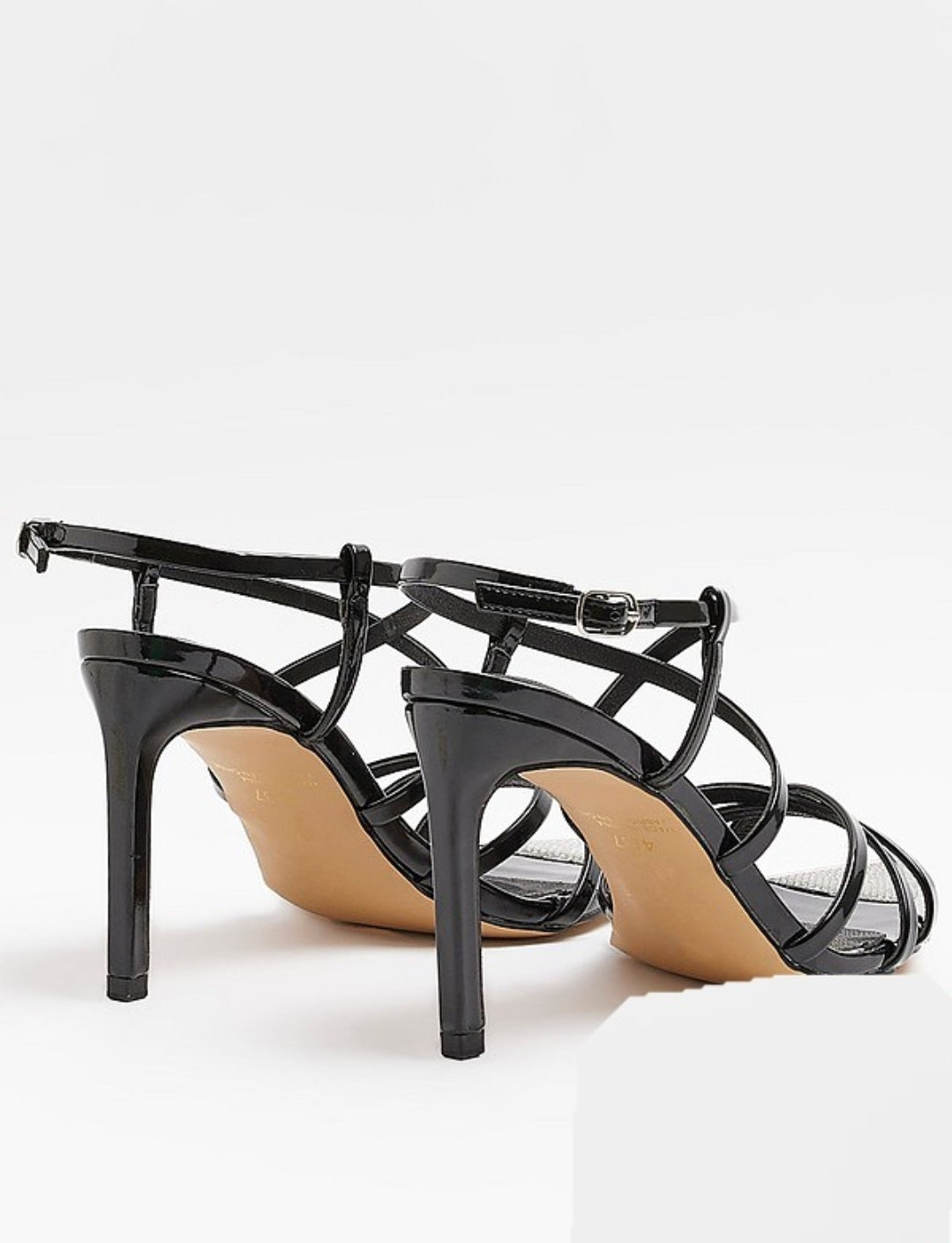 Riverisland Black Strappy Heel