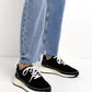 Riverisland Black Stitch Sneakers