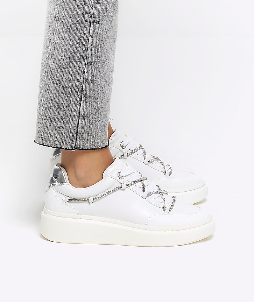 Riverisland White Sneakers – ShoeExtra