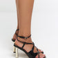 Riverisland Black Strappy Heel