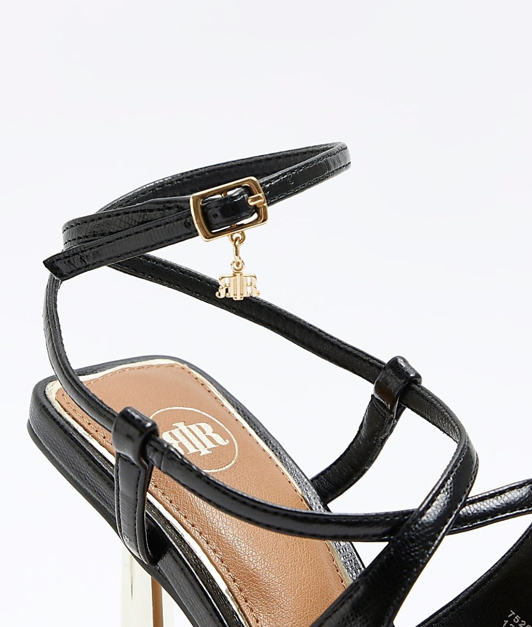 Riverisland Black Strappy Heel