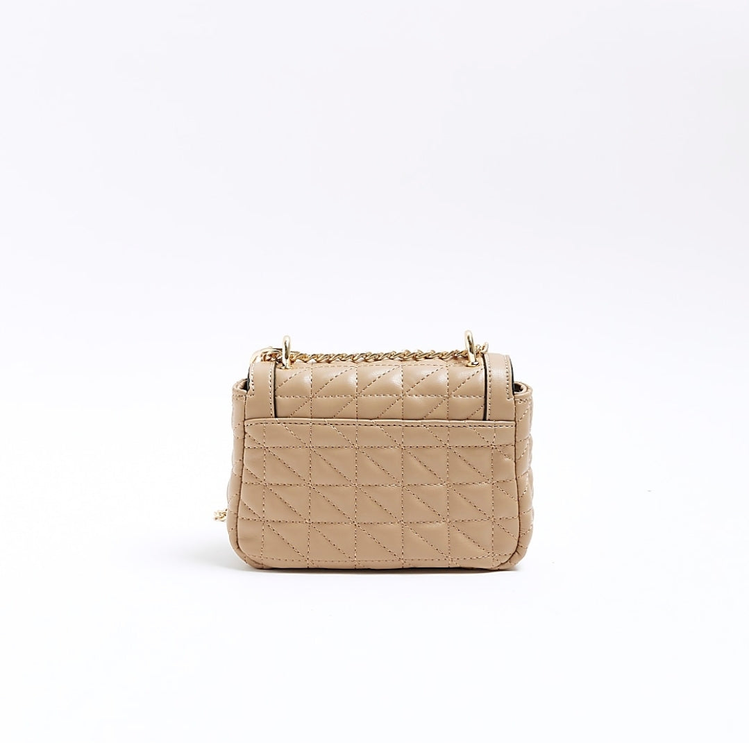 Riverisland Nude Studded Sidebag