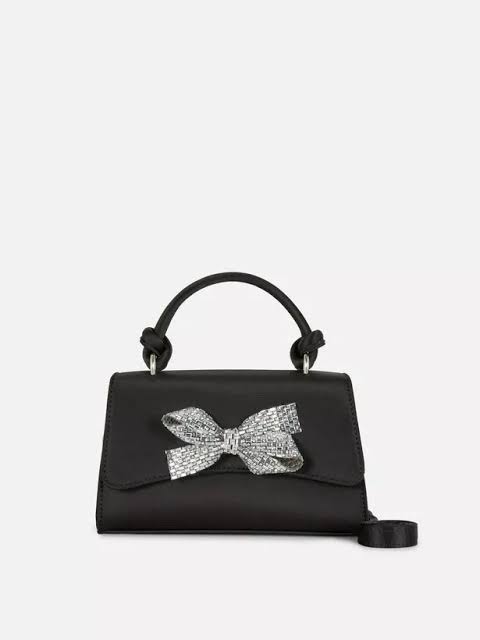 Primark Black Bow Side Bag