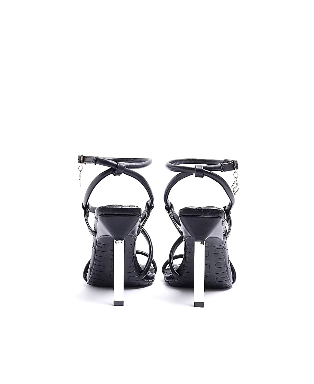 Riverisland Black Strappy Heel