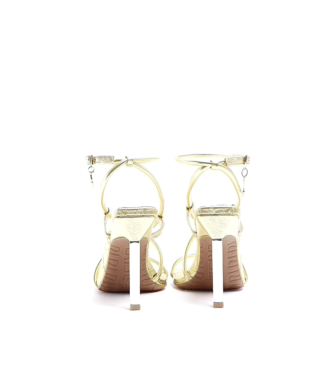 Riverisland Gold Strappy Heel