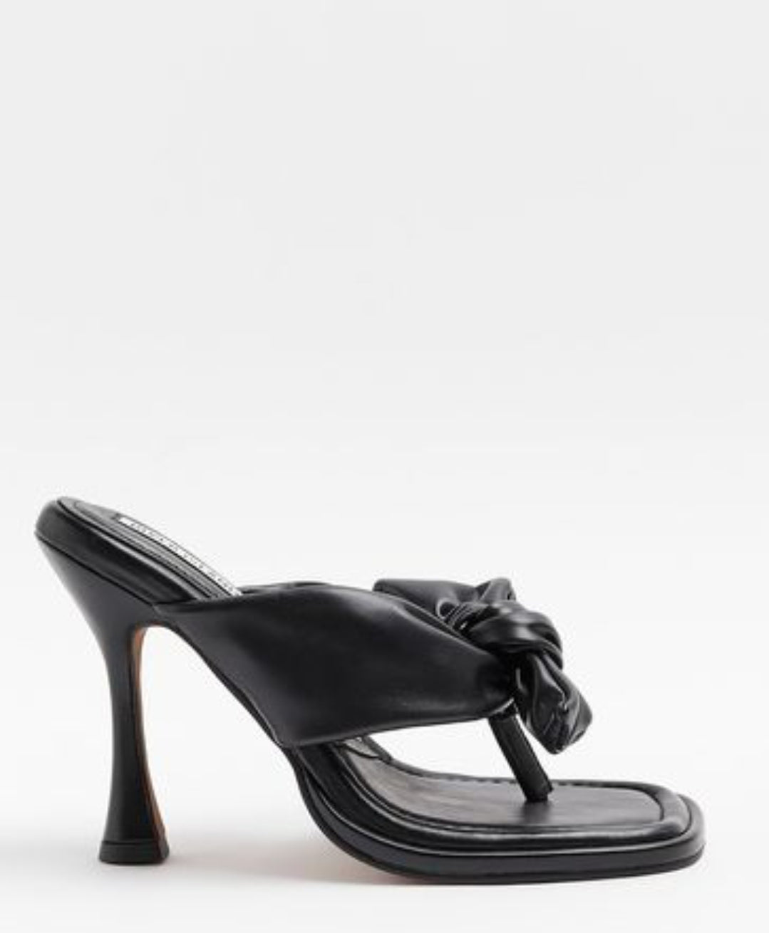 Riverisland Black Bow Mule