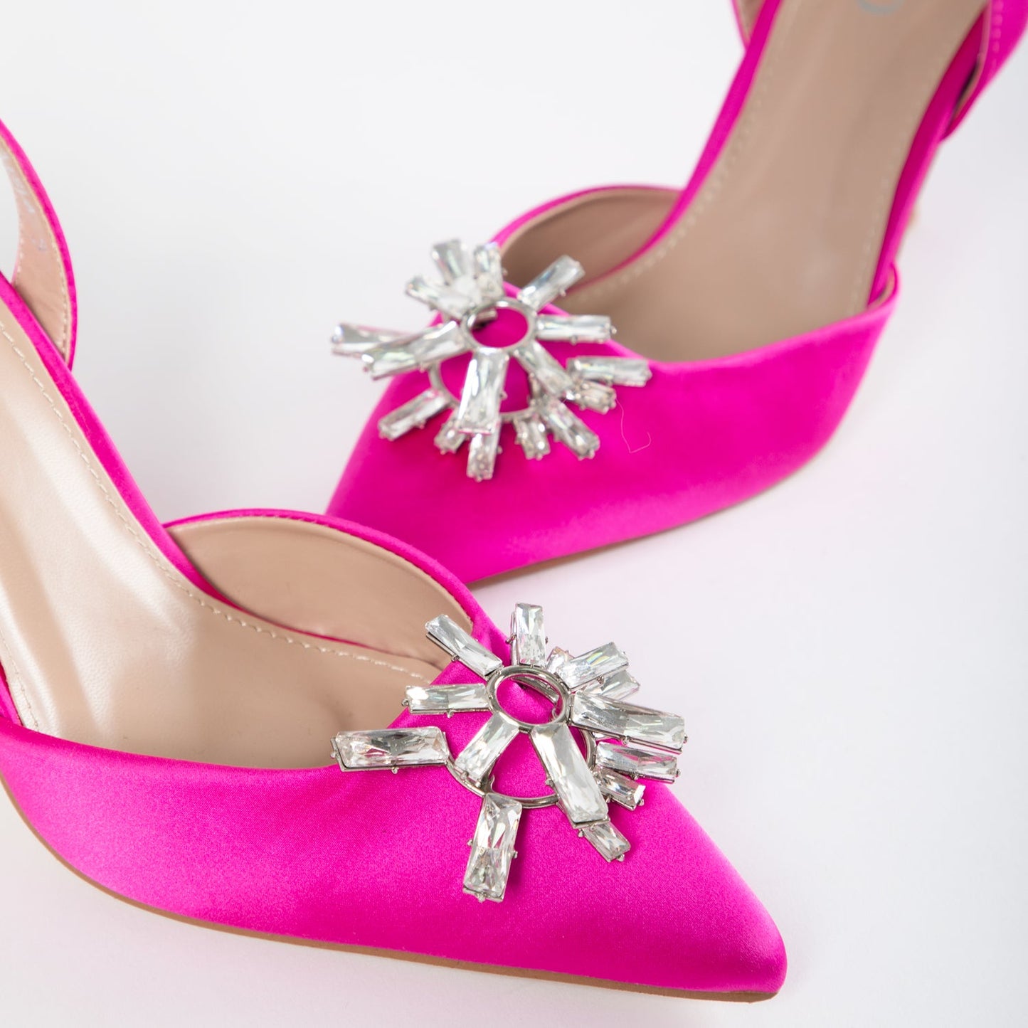 Raid Pink Low Heel Slingback