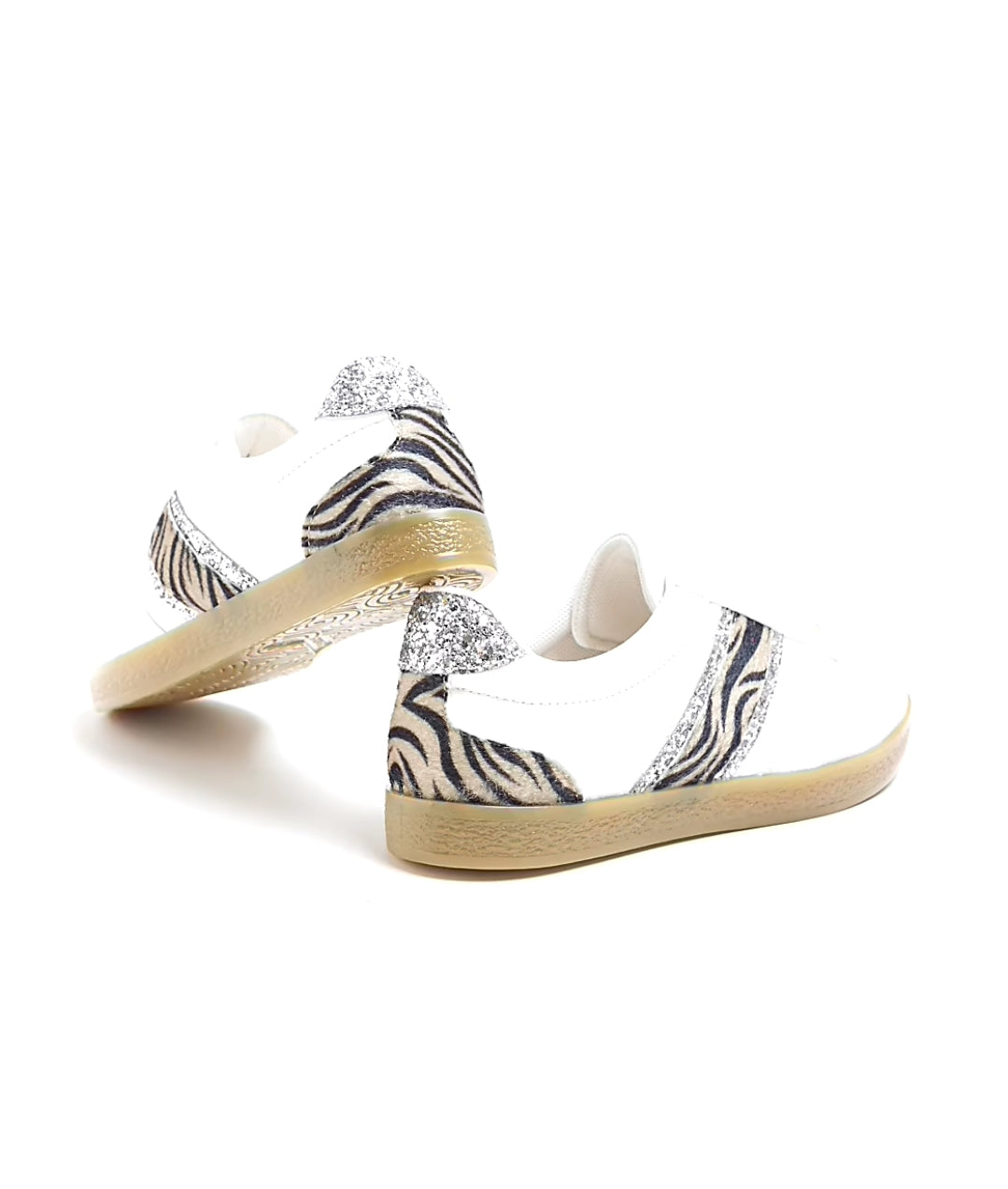 Riverisland White Print Insert Sneakers