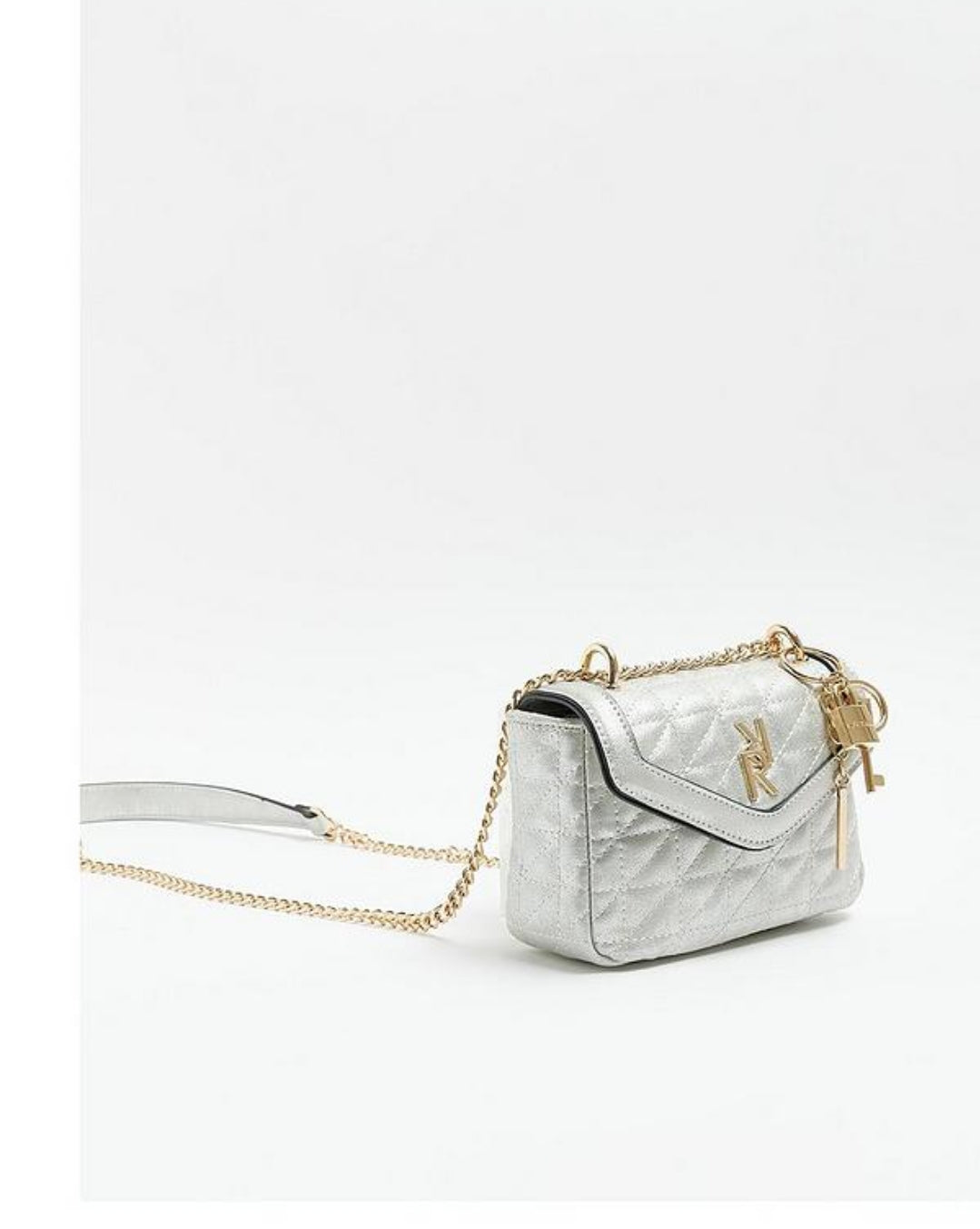 Riverisland Silver Sidebag