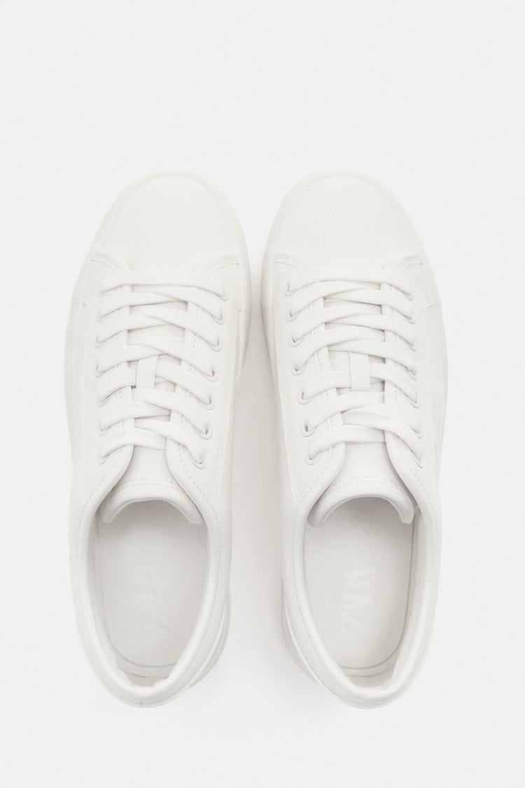 Zara White Sneakers