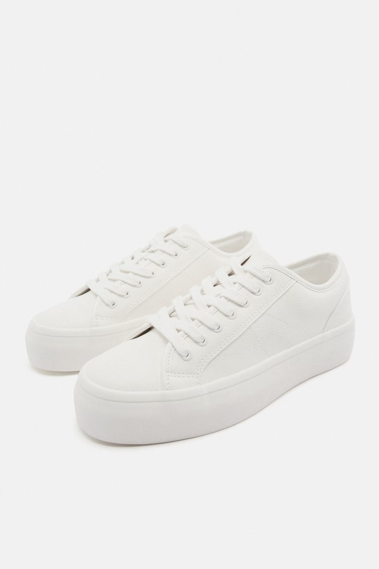 Zara White Sneakers