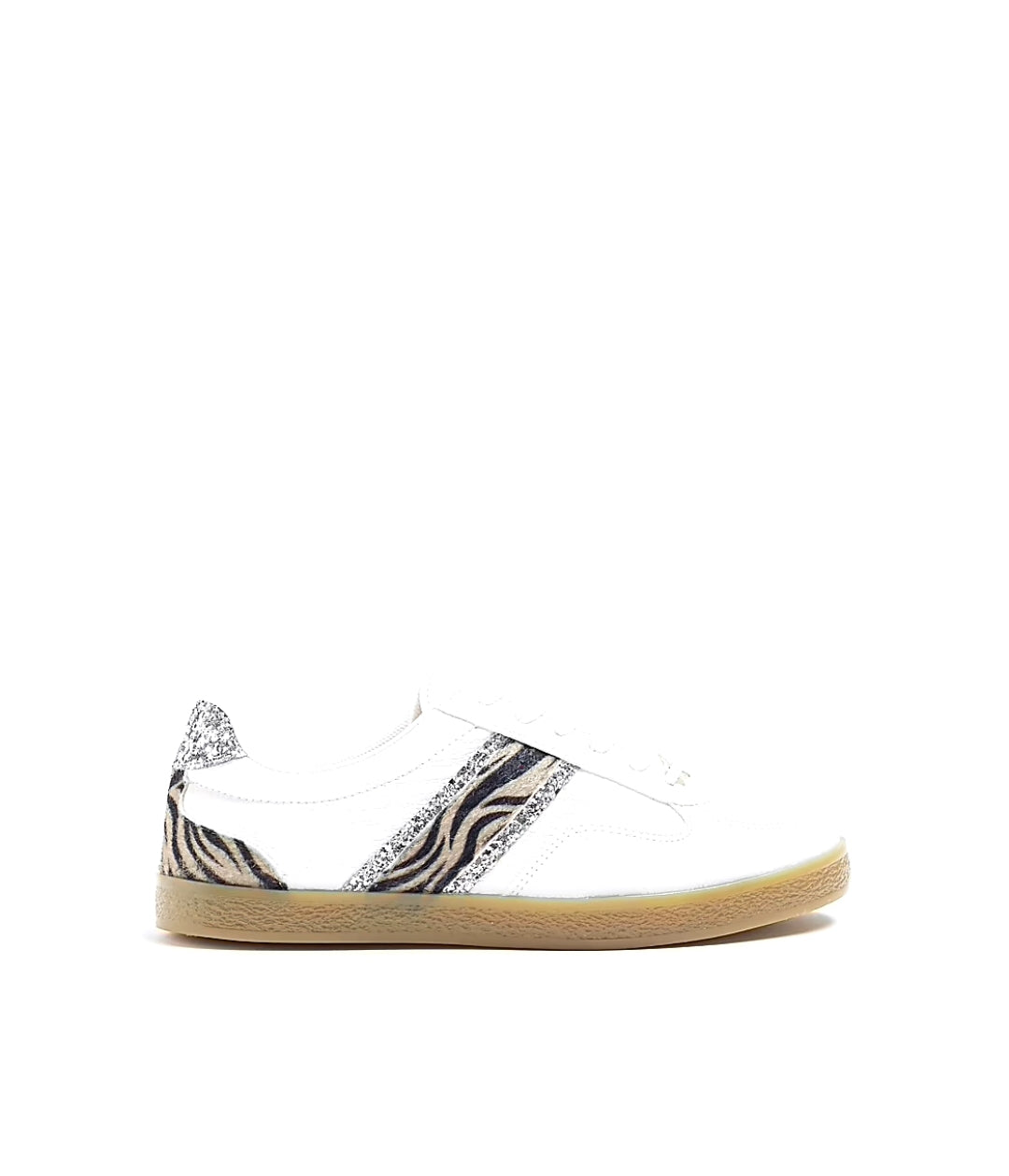 Riverisland White Print Insert Sneakers