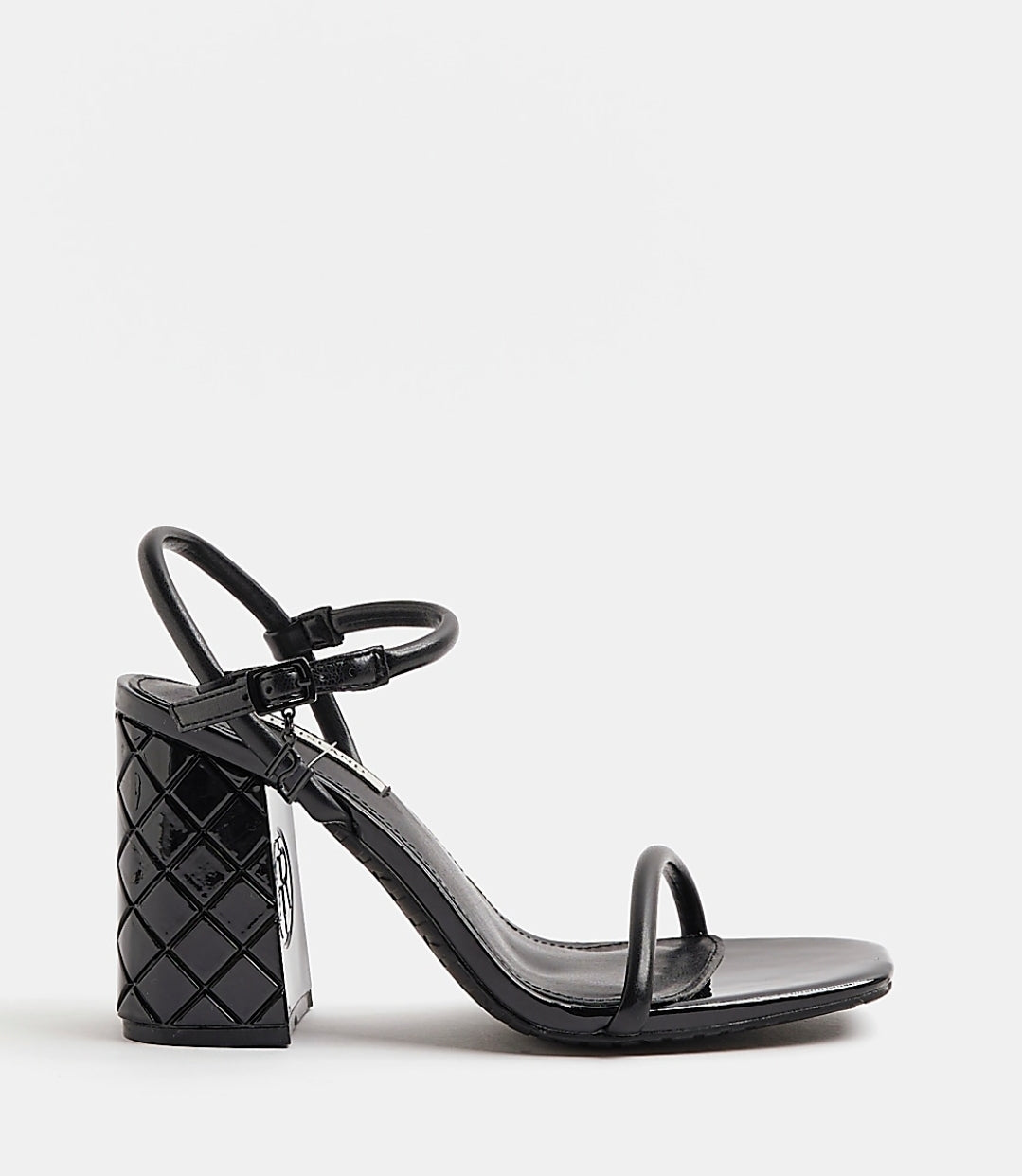 Riverisland Black Block Heel Sandals