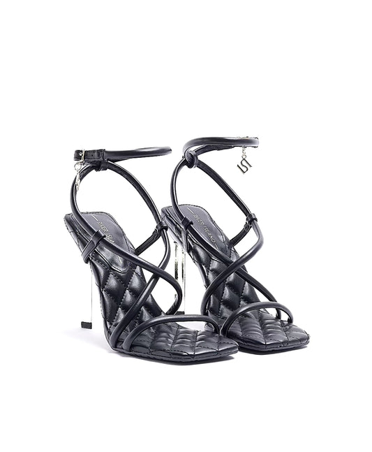 Riverisland Black Strappy Heel