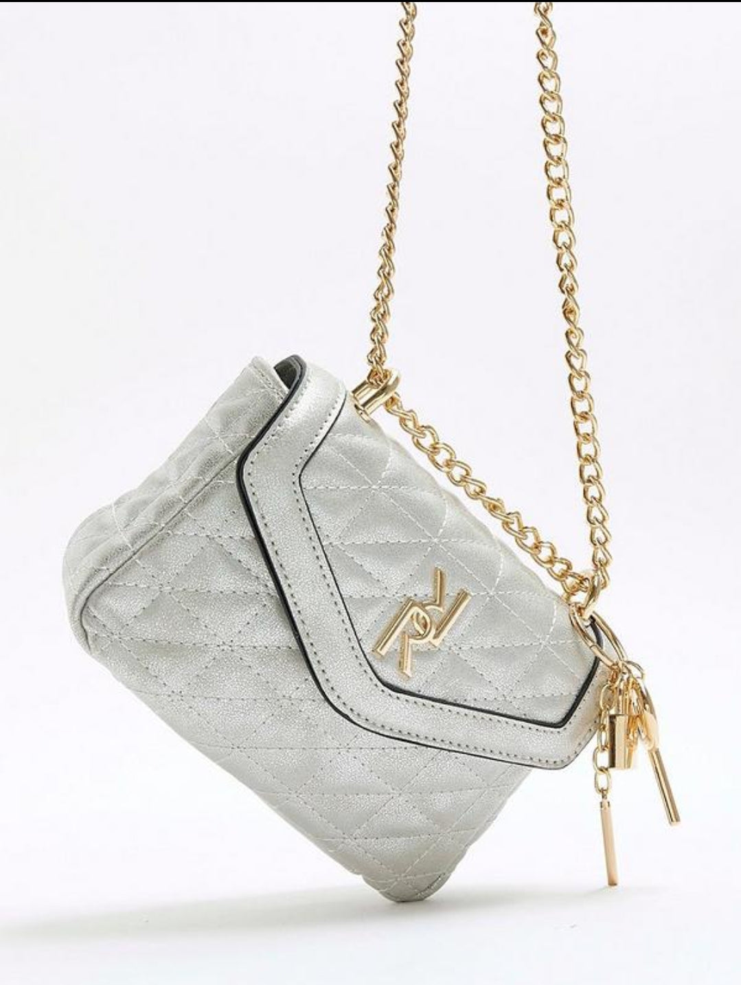 Riverisland Silver Sidebag