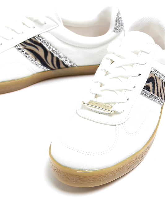 Riverisland White Print Insert Sneakers