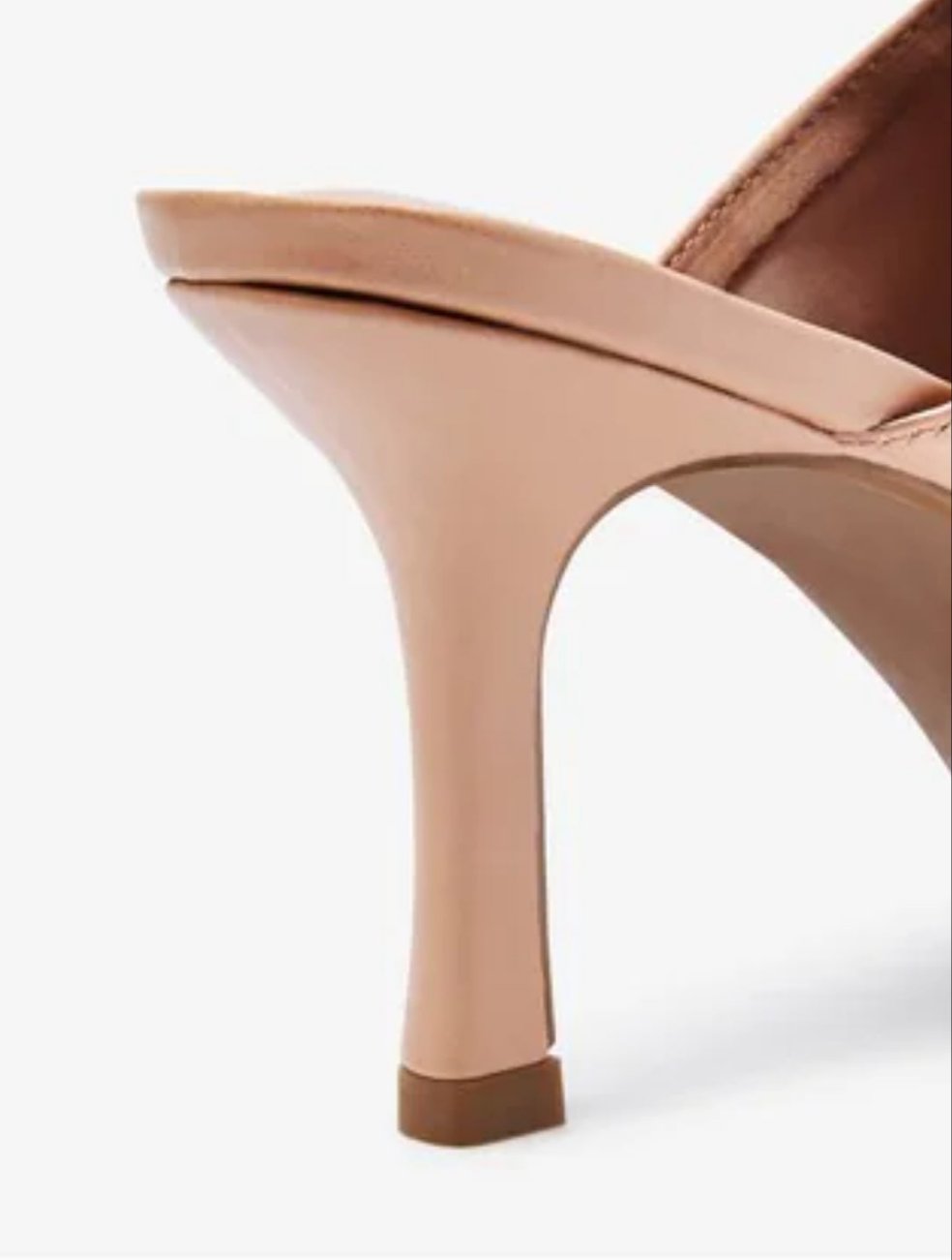 Nude kitten hot sale heel mules