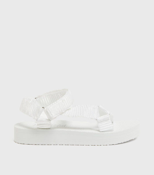 Newlook White Chunky Sandals