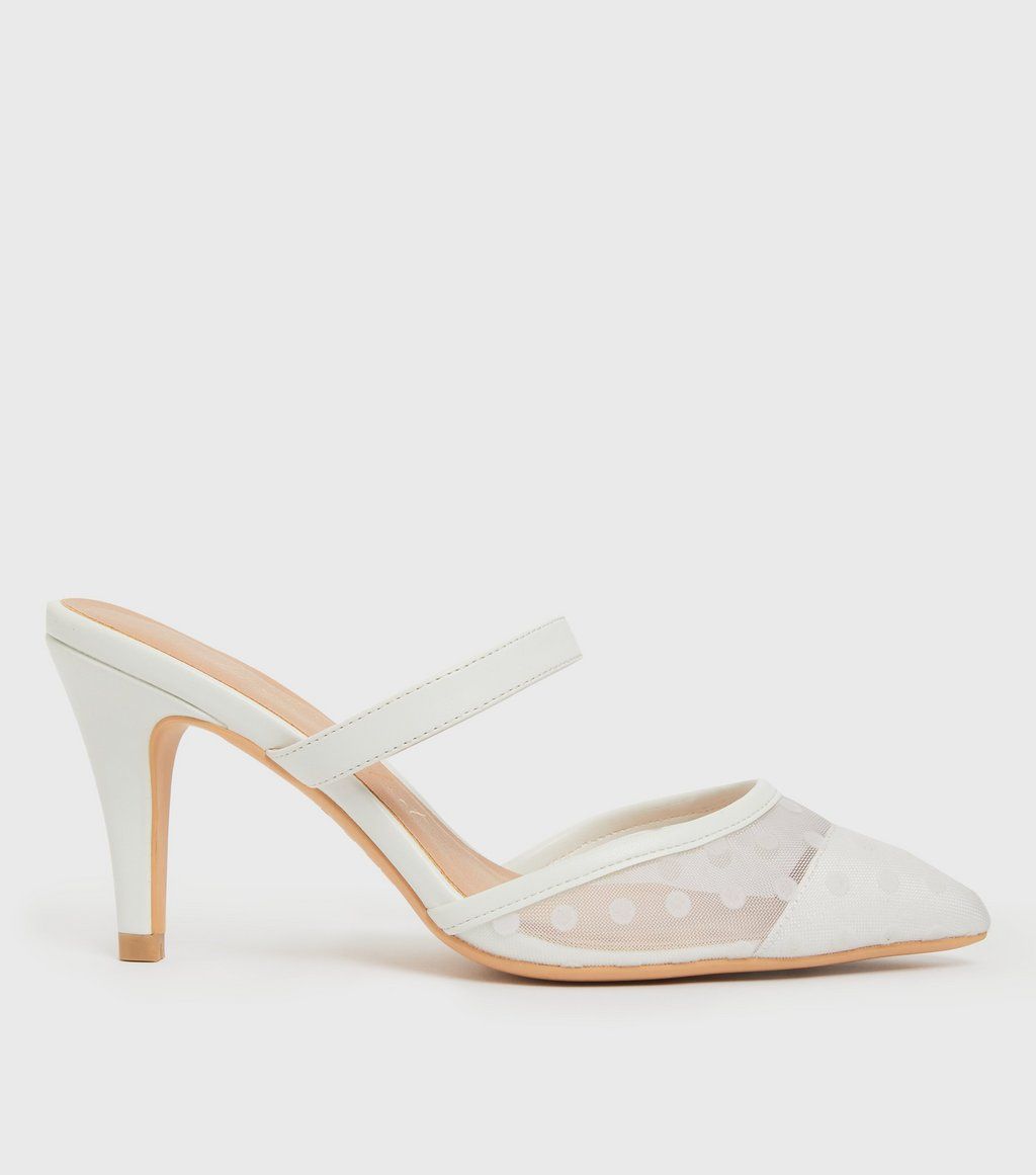 Newlook Mesh Insert Mule